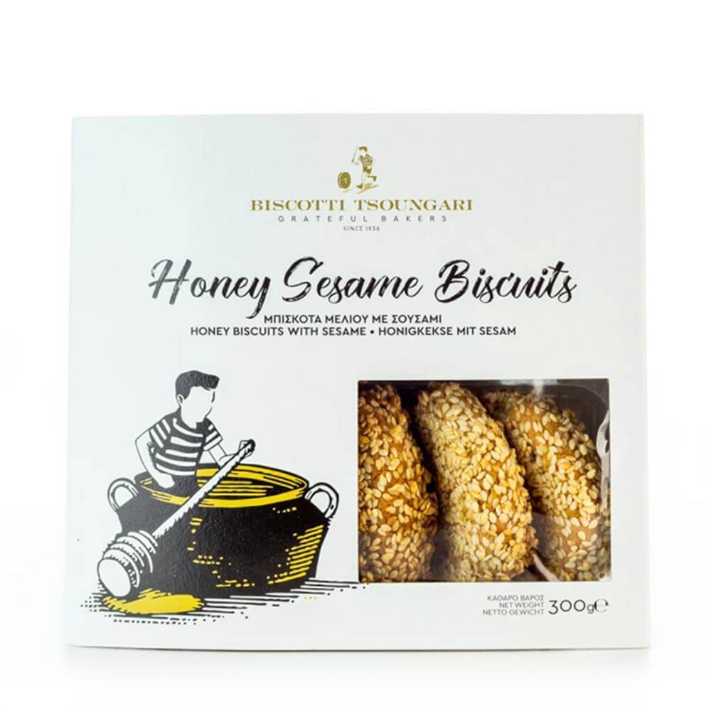 Biscotti Delicious Honey Biscuits with Sesame 300g